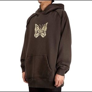 Needles Butterfly Logo Hoodie